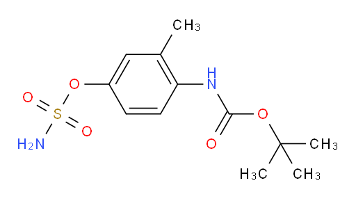 tert-butyl N-[2-methyl-4-(sulfamoyloxy)phenyl]carbamate