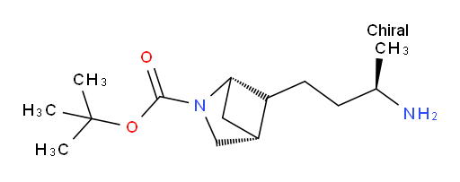 tert-butyl (1S,4R)-5-[(3R)-3-aminobutyl]-2-azabicyclo[2.1.1]hexane-2-carboxylate