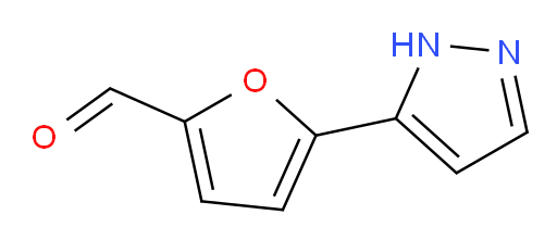5-(1H-pyrazol-5-yl)furan-2-carbaldehyde