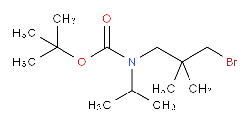 tert-butyl N-(3-bromo-2,2-dimethylpropyl)-N-(propan-2-yl)carbamate