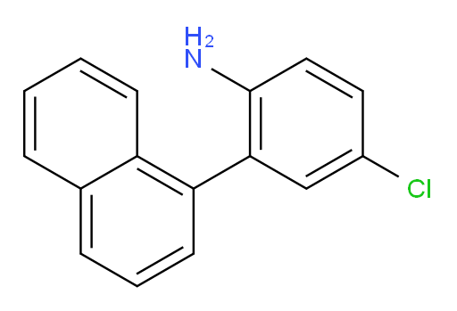 4-chloro-2-(naphthalen-1-yl)aniline