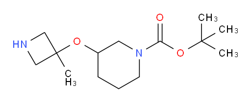 tert-butyl 3-[(3-methylazetidin-3-yl)oxy]piperidine-1-carboxylate