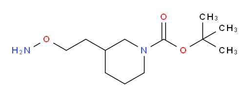 tert-butyl 3-[2-(aminooxy)ethyl]piperidine-1-carboxylate
