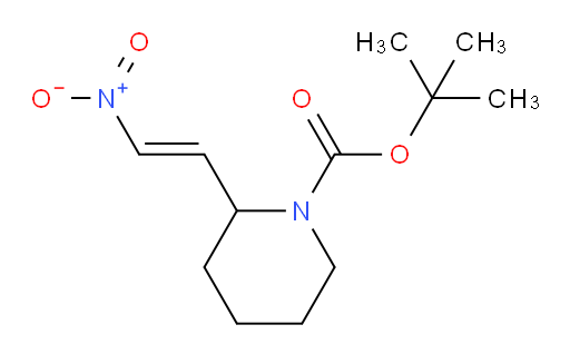 tert-butyl 2-(2-nitroethenyl)piperidine-1-carboxylate