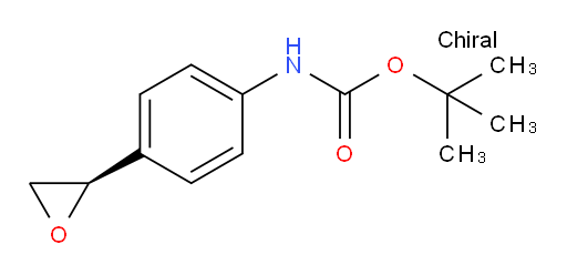 tert-butyl N-{4-[(2R)-oxiran-2-yl]phenyl}carbamate