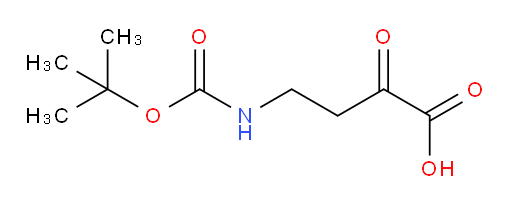 4-{[(tert-butoxy)carbonyl]amino}-2-oxobutanoic acid