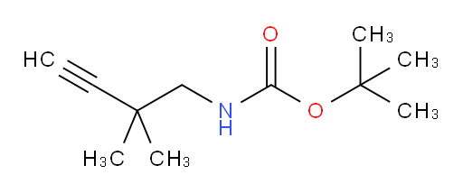 tert-butyl N-(2,2-dimethylbut-3-yn-1-yl)carbamate