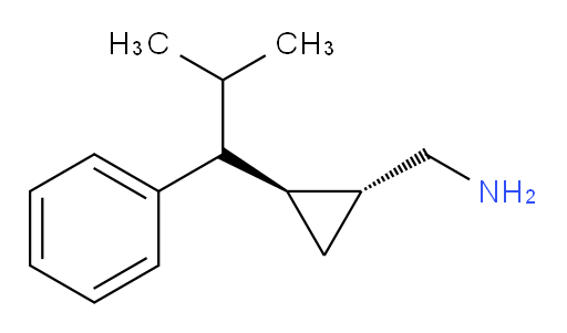 rac-[(1R,2S)-2-(2-methyl-1-phenylpropyl)cyclopropyl]methanamine
