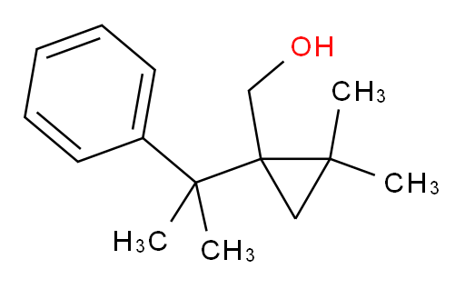 [2,2-dimethyl-1-(2-phenylpropan-2-yl)cyclopropyl]methanol