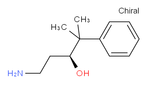 (3S)-1-amino-4-methyl-4-phenylpentan-3-ol