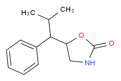 5-(2-methyl-1-phenylpropyl)-1,3-oxazolidin-2-one
