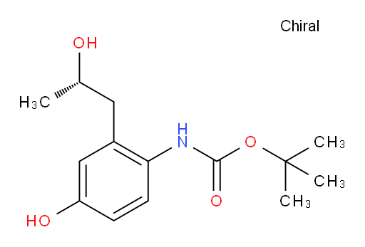 tert-butyl N-{4-hydroxy-2-[(2S)-2-hydroxypropyl]phenyl}carbamate