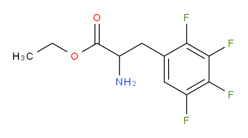 ethyl 2-amino-3-(2,3,4,5-tetrafluorophenyl)propanoate
