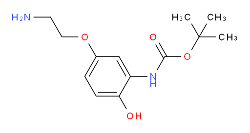 tert-butyl N-[5-(2-aminoethoxy)-2-hydroxyphenyl]carbamate