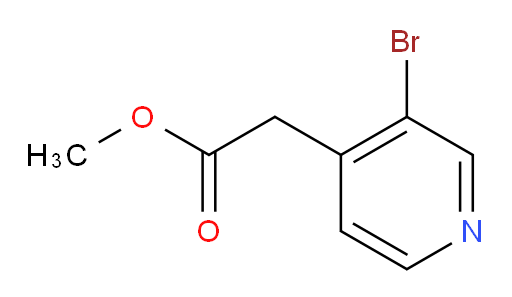 methyl 2-(3-bromopyridin-4-yl)acetate