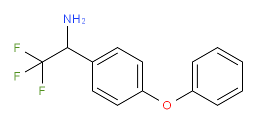 2,2,2-trifluoro-1-(4-phenoxyphenyl)ethan-1-amine