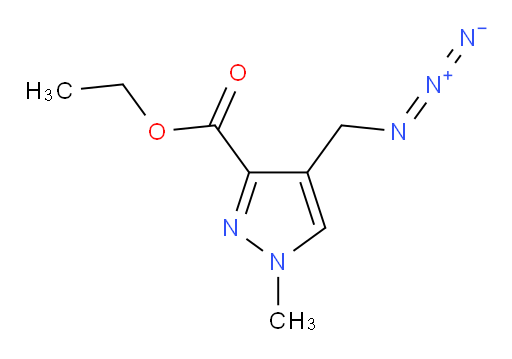 ethyl 4-(azidomethyl)-1-methyl-1H-pyrazole-3-carboxylate