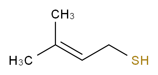 3-methylbut-2-ene-1-thiol
