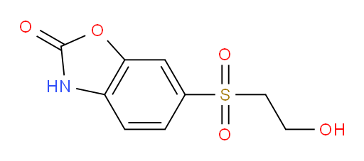 6-(2-hydroxyethanesulfonyl)-2,3-dihydro-1,3-benzoxazol-2-one