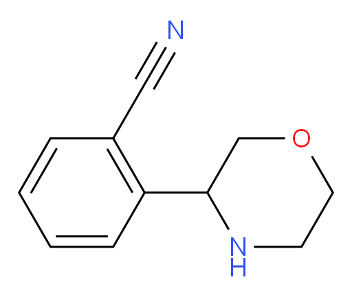 2-(morpholin-3-yl)benzonitrile