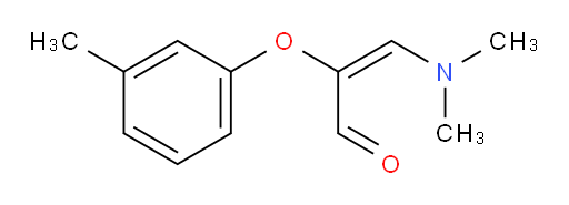 3-(dimethylamino)-2-(3-methylphenoxy)prop-2-enal