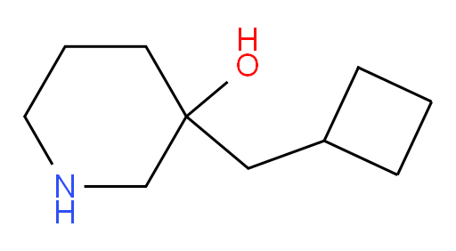 3-(cyclobutylmethyl)piperidin-3-ol