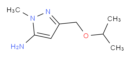 1-methyl-3-[(propan-2-yloxy)methyl]-1H-pyrazol-5-amine