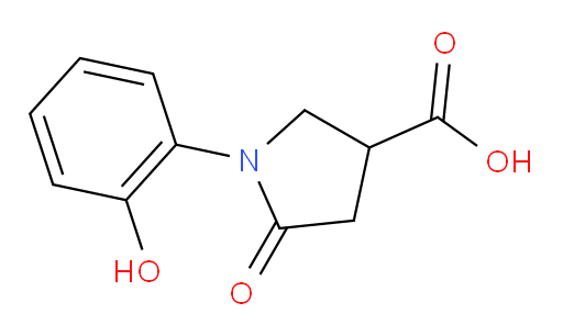 1-(2-hydroxyphenyl)-5-oxopyrrolidine-3-carboxylic acid