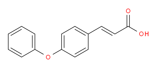 3-(4-phenoxyphenyl)prop-2-enoic acid