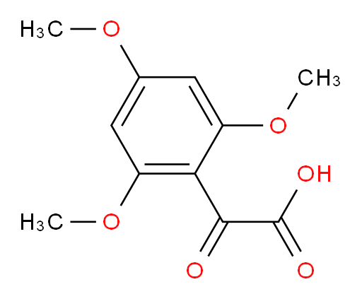 2-oxo-2-(2,4,6-trimethoxyphenyl)acetic acid