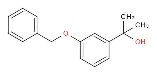2-[3-(benzyloxy)phenyl]propan-2-ol