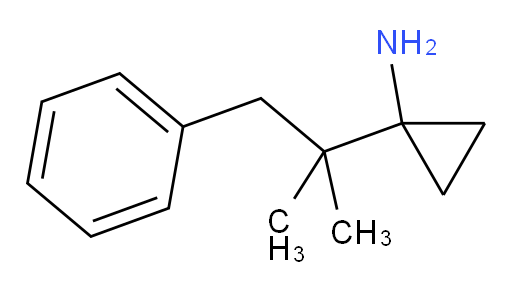 1-(2-methyl-1-phenylpropan-2-yl)cyclopropan-1-amine