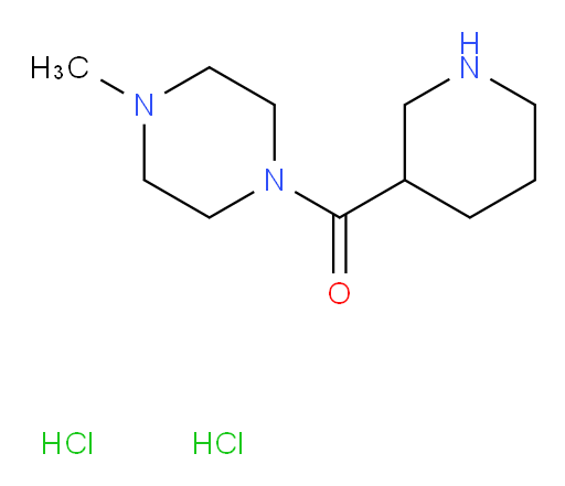 1-methyl-4-(piperidine-3-carbonyl)piperazine dihydrochloride