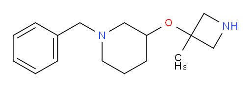 1-benzyl-3-[(3-methylazetidin-3-yl)oxy]piperidine