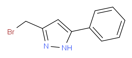 3-(bromomethyl)-5-phenyl-1H-pyrazole