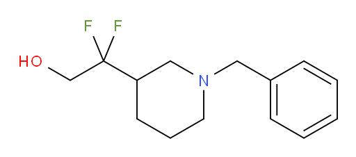 2-(1-benzylpiperidin-3-yl)-2,2-difluoroethan-1-ol