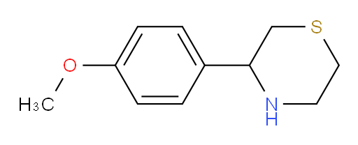 3-(4-methoxyphenyl)thiomorpholine