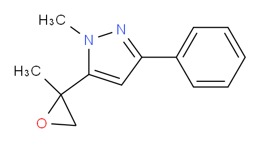 1-methyl-5-(2-methyloxiran-2-yl)-3-phenyl-1H-pyrazole