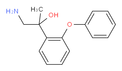 1-amino-2-(2-phenoxyphenyl)propan-2-ol