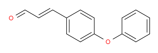 3-(4-phenoxyphenyl)prop-2-enal
