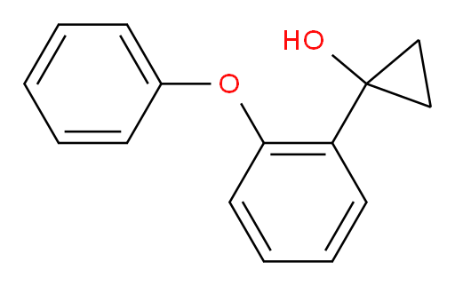 1-(2-phenoxyphenyl)cyclopropan-1-ol