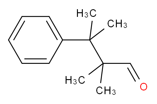 2,2,3-trimethyl-3-phenylbutanal