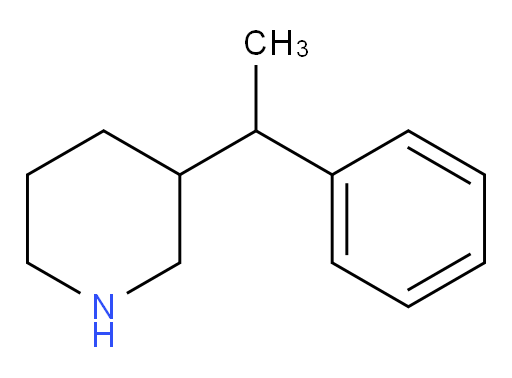 3-(1-phenylethyl)piperidine