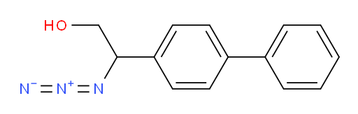 2-azido-2-(4-phenylphenyl)ethan-1-ol