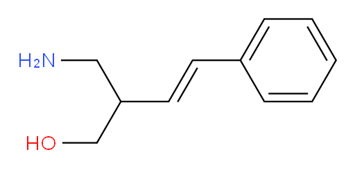 2-(aminomethyl)-4-phenylbut-3-en-1-ol