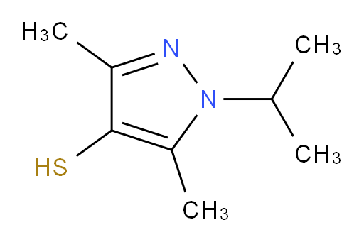 3,5-dimethyl-1-(propan-2-yl)-1H-pyrazole-4-thiol