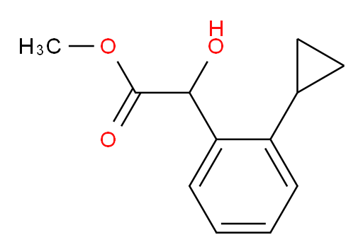 methyl 2-(2-cyclopropylphenyl)-2-hydroxyacetate