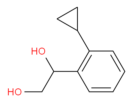 1-(2-cyclopropylphenyl)ethane-1,2-diol