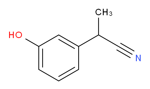 2-(3-hydroxyphenyl)propanenitrile