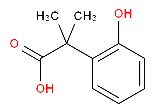 2-(2-hydroxyphenyl)-2-methylpropanoic acid